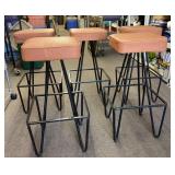 5 MCM bar stools --31" tall