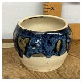 Signed studio pottery bowl