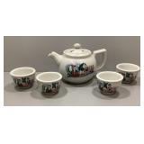 Japanese sake set