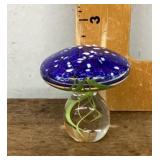 Are glass mushroom paperweight