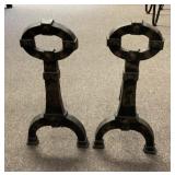 Set of andirons