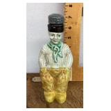 Dutch ceramic figural decanter