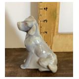 Mosser slag glass dog
