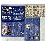 Large costume jewelry lot