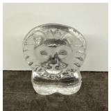 Crystal lion head