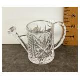 Princess House lead crystal watering can