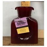 Blenko ruby glass water pitcher
