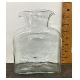 Blenko glass water pitcher