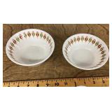2 MCM Syracuse china bowls