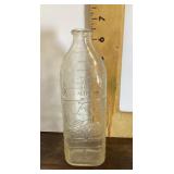 Antique glass baby bottle
