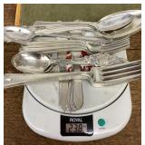 Assorted sterling flatware