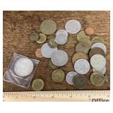 Collection of foreign coins