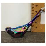 Iridescent oil slick Fenton bird