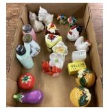 Novelty salt and pepper shakers