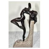 Nude sculpture "Emergence" 1991 Austin