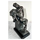 Nude sculpture "Study of Lovers" 1995 Austin