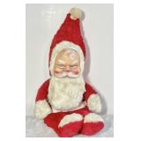 21" Vintage 1940s Bijou Toys plush Santa