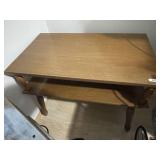 Early American style end table 16x27x21" tall