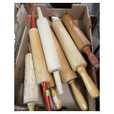 Flat of rolling pins