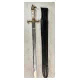 28" sword with scabbard