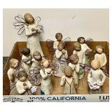 Flat of Willow Tree figures