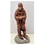 16" Daniel Monmort "Mountain Man" sculpture