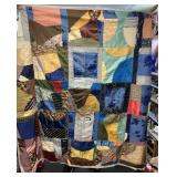 56x58 crazy quilt