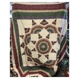 84x94 star quilt