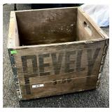 1959 Pevely milk crate