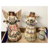 3 Jim Shore angel figures