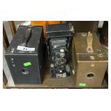 3 vintage cameras