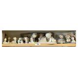Shelf of Precious Moments figures