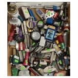 Flat of assorted novelty lighters