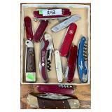 12 pocket knives