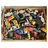 Flat of diecast cars