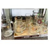 Flat of A&W Root Beer mugs