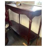 Foyer table 30" x 16" x 28" tall