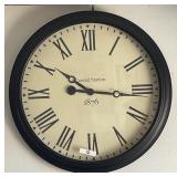 17" round quartz wall clock