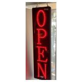 28" LED OPEN sign