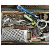 Flat of kitchen gadgets