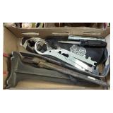 Flat w/draw knife, blacksmith tool, Harley tools