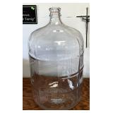 5-gallon glass bottle with carry handle