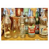 Group of soda bottles