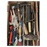 Flat w/hand tools, tubing cutters, hose nozzle