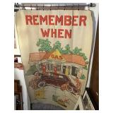 "Remember When" lap blanket 44x68