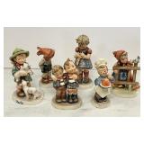 Flat of Hummel figurines