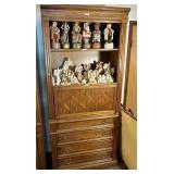 Thomasville drop front desk cabinet