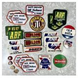 Lot of patches and pins