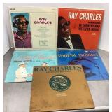 Ray Charles LP lot