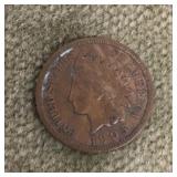 1905 Indian head penny
